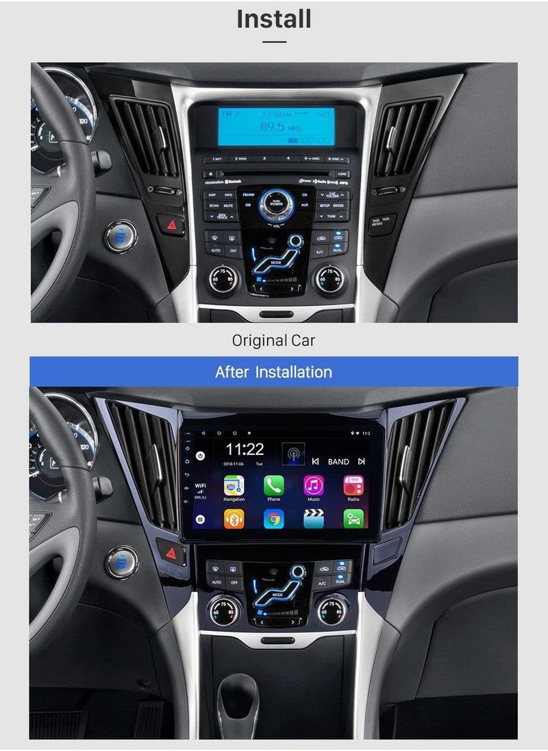 UKMASTER - Car Stereo Screen for Hyundai Sonata 2012-2014 - Image 1