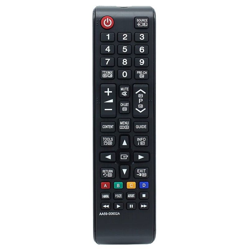 AA59-00602A Remote Control Replacement for Samsung TV LA32E420 LA32E420E2M LA32E420E2MXXY PS43E450 PS43E450A1M PS43E450A1MXXY PS51E450 - Image 1
