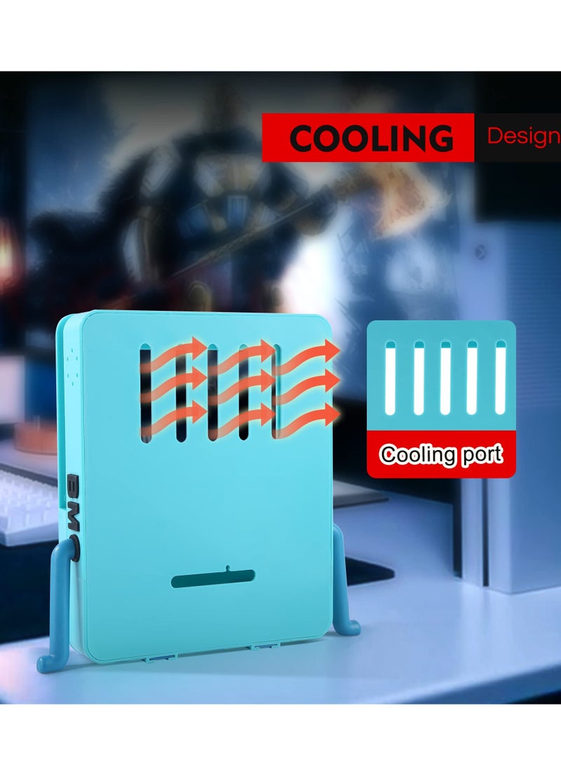 Cute Cartoon Stand for Nintendo Switch - Hands-Free Support Plate for Protection and Portability (Blue) - Ideal for Handheld Gaming Console Use. - Image 4