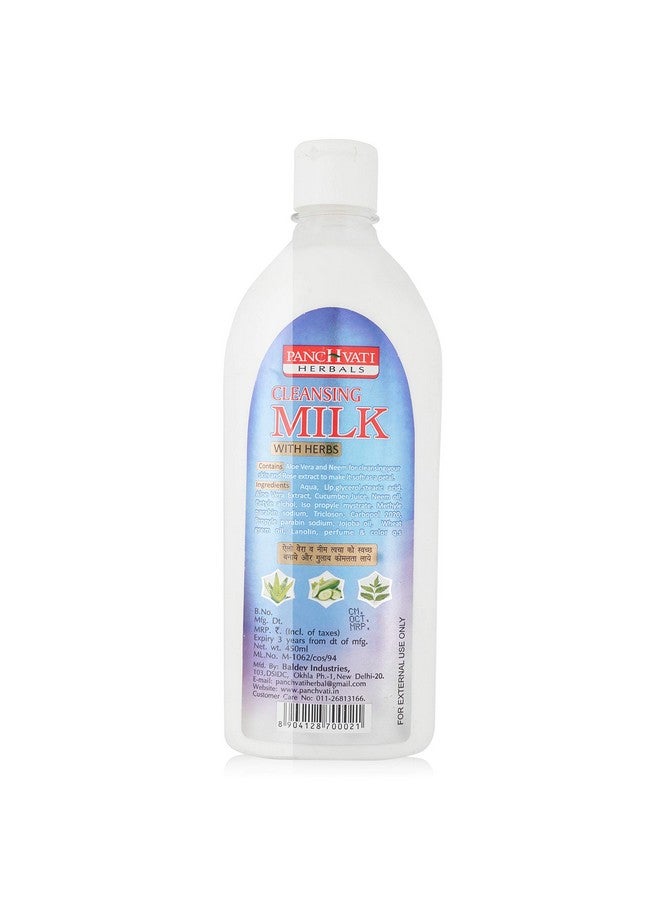 Panchvati Herbals Cleansing Milk With Herbs 400 Ml - Image 3