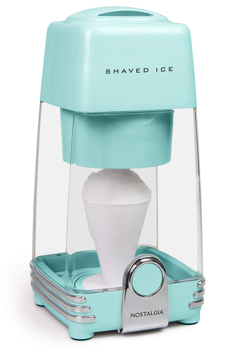 Nostalgia Shaved Ice Maker Aqua