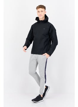 Adidas Men Sportswear Fit Long Sleeves Outdoor Jacket, Black  - Image 4