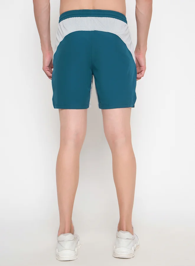 John Players  John Player Color Block Elasticated Waistband Shorts for Men | Best Price UAE