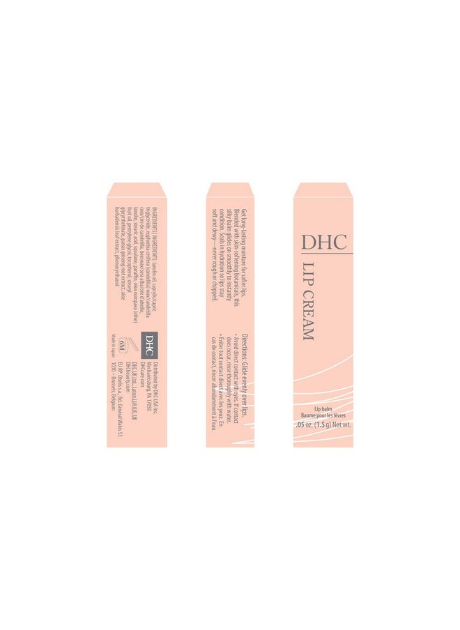 DHC - Lip Cream 3 Pack, Ultra-Moisturizing, Soothing, Hydrating, Dry, Chapped Lips, Protecting, Fragrance And Colorant Free, 0.05 Oz. Net Wt. - Image 1