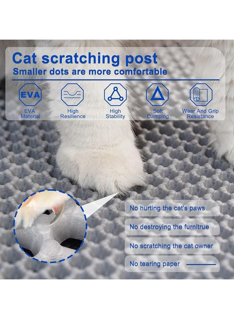 Honeycomb Pet Cat Litter Mat Double Layer Foldable Trapper Mats size 40x50cm - Image 5