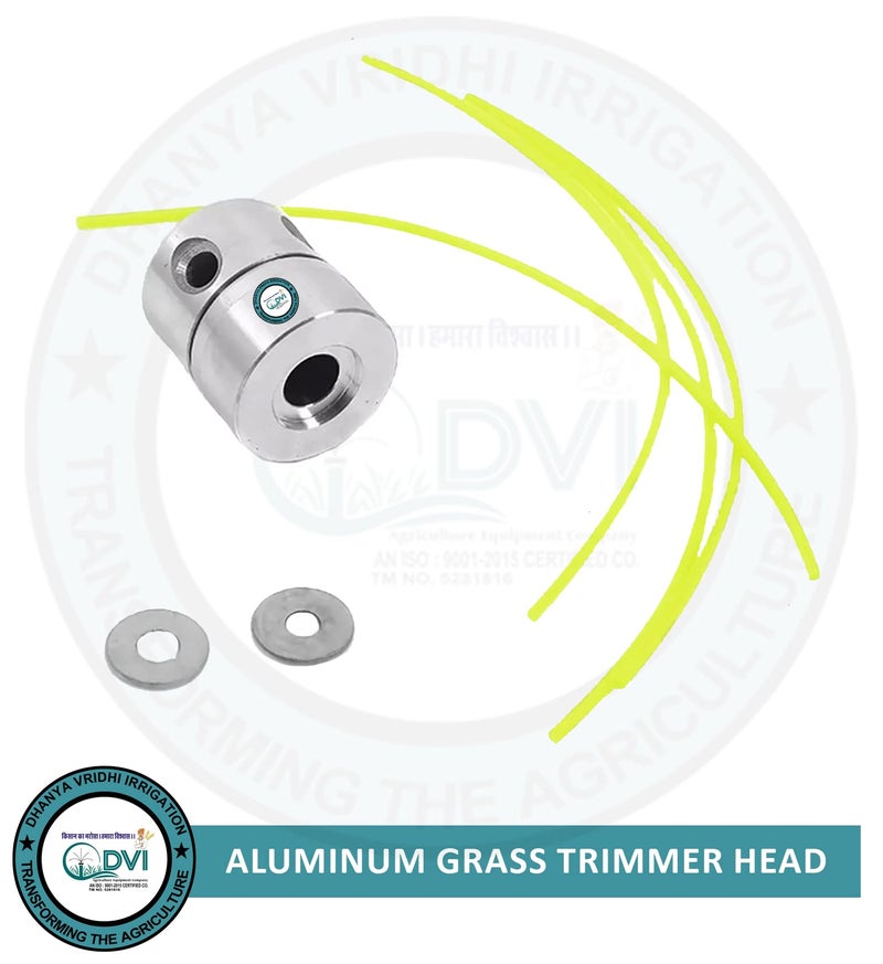 DVI Aluminium Grass Trimmer Head Type 2 with 4 Lines Head FIT to All Types of Brush Cutters Used for Cutting Grass (Pack of 1) - Image 2