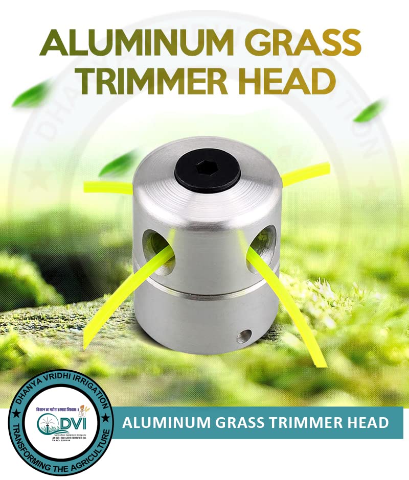 DVI Aluminium Grass Trimmer Head Type 2 with 4 Lines Head FIT to All Types of Brush Cutters Used for Cutting Grass (Pack of 1) - Image 5
