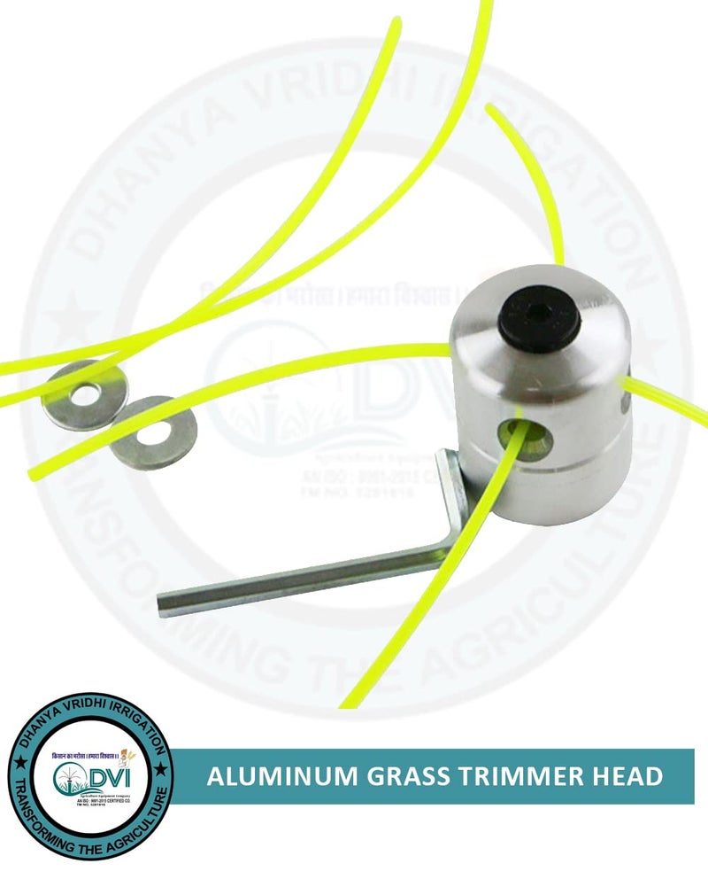 DVI Aluminium Grass Trimmer Head Type 2 with 4 Lines Head FIT to All Types of Brush Cutters Used for Cutting Grass (Pack of 1) - Image 4