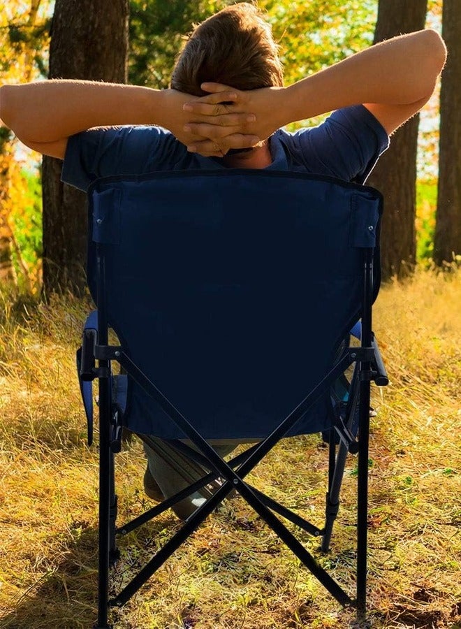 كادي ون كرسي قابل للطي للتخييم و الرحلات مزود بجيب جانبي و حامل أكواب - Image 2