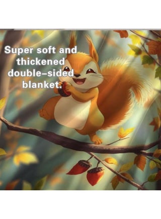 Children's or student cartoon flannel thin blanket (warm and comfortable, suitable for sleep, games) 100cm*150cm - 268 - pzsku/Z9E38159EB1E9396FC28EZ/45/1746411891/fcfa1d42-5745-49c9-8863-d7e918bede60