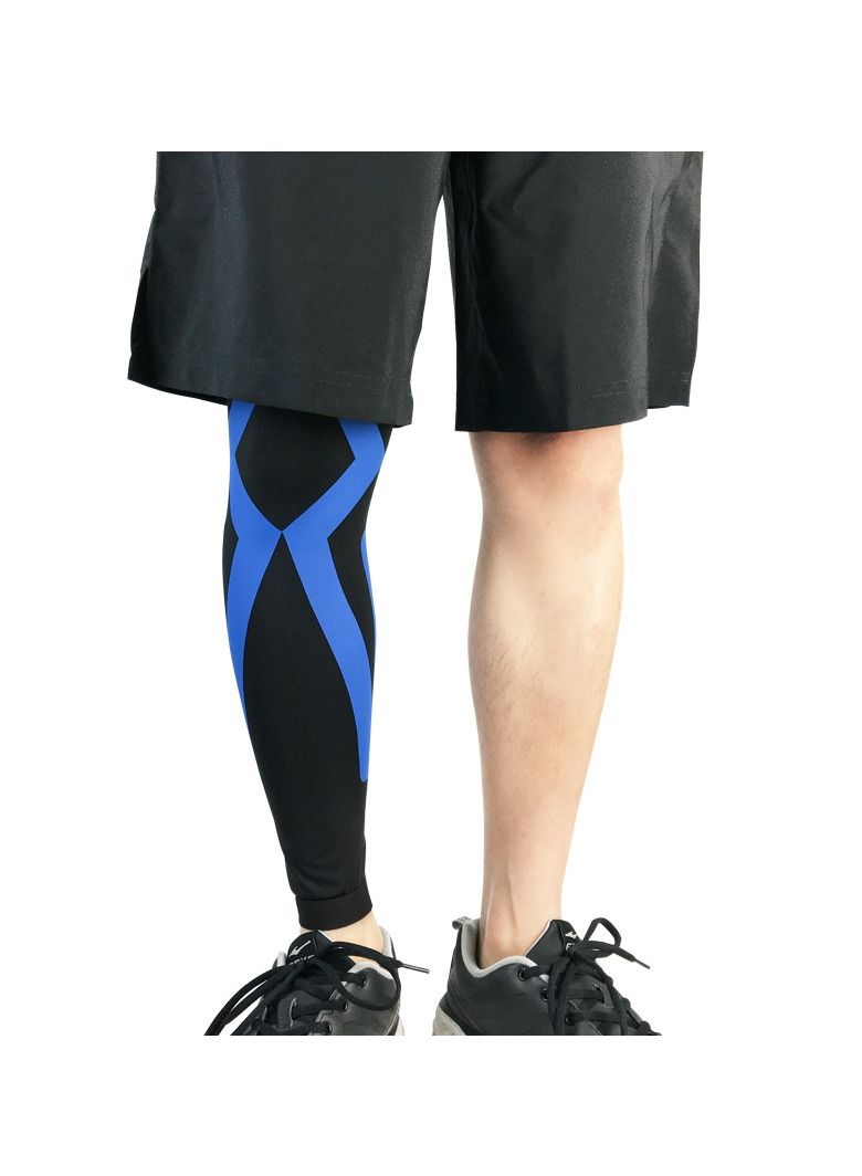 M MIAOYAN M MIAOYAN football basketball leggings mid-length calf sports knee pads running breathable protective gear men and women pantyhose (single) - Image 3