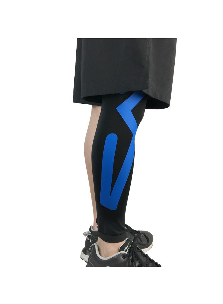 M MIAOYAN M MIAOYAN football basketball leggings mid-length calf sports knee pads running breathable protective gear men and women pantyhose (single) - Image 4