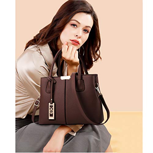 COCIFER Purses and Handbags for Women Shoulder Tote Bags Satchel Shoulder Bag - Image 2