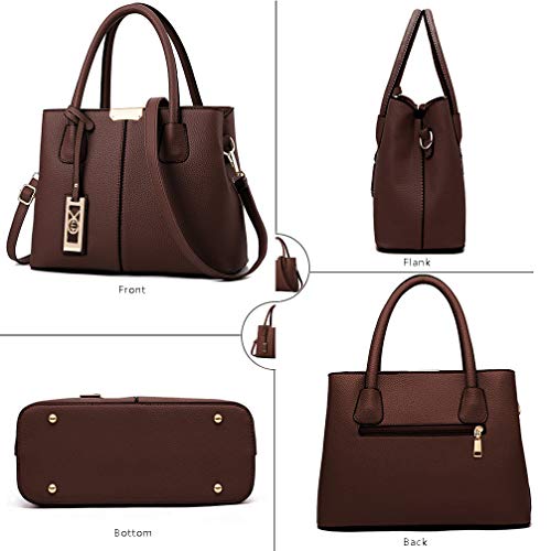 COCIFER Purses and Handbags for Women Shoulder Tote Bags Satchel Shoulder Bag - Image 4