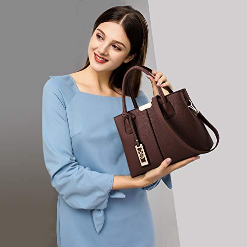COCIFER Purses and Handbags for Women Shoulder Tote Bags Satchel Shoulder Bag - Image 3