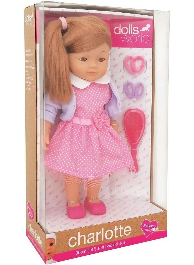 dolls world Dolls World Charlotte Soft Bodied Doll (36 cm) - Image 1