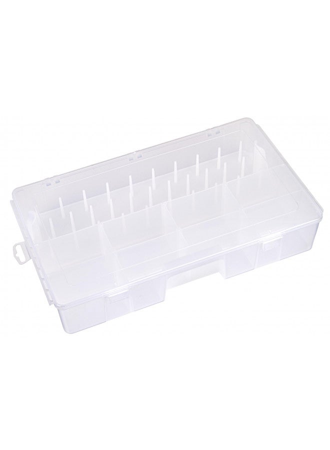 ArtBin 7003AB Sew-Lutions Sewing Supply Storage System with Lift-Out Thread Spool Tray, [1] Plastic Storage Case, Clear - Image 4