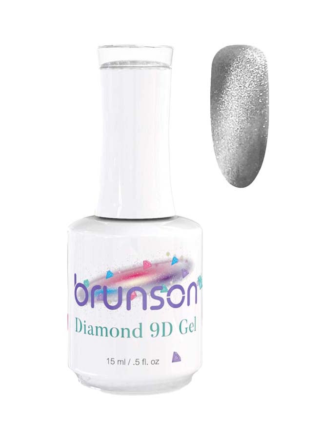 brunson Diamond 9D Magnetic Cat Eye Gel Reflective Diamond Gel Nail Polish 15ml Soak Off Gel Polish BD9D010 - Image 1