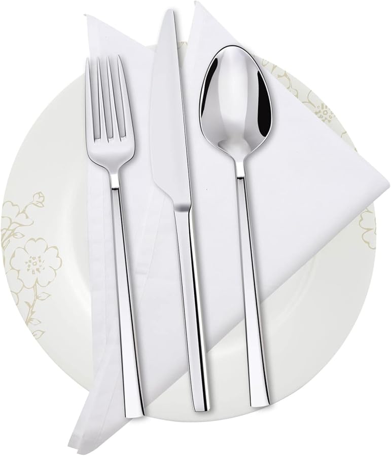 6 قطع مناديل قماشية لكؤوس النبيذ الأبيض ومناشف يد ناعمة لطاولة الطعام للاستخدام المنزلي والتجاري - Image 4