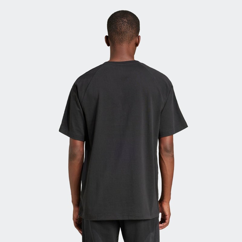 adidas Originals Adidas P Ess Tee Black T-Shirt (Short Sleeve) T-Shirts For Men - Image 2
