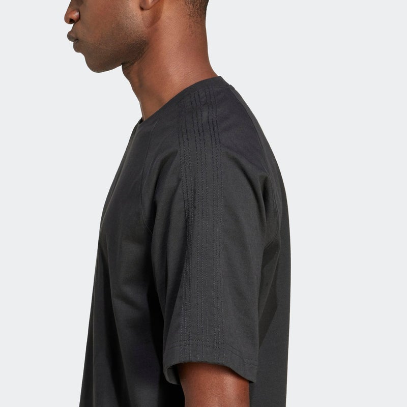 adidas Originals Adidas P Ess Tee Black T-Shirt (Short Sleeve) T-Shirts For Men - Image 3