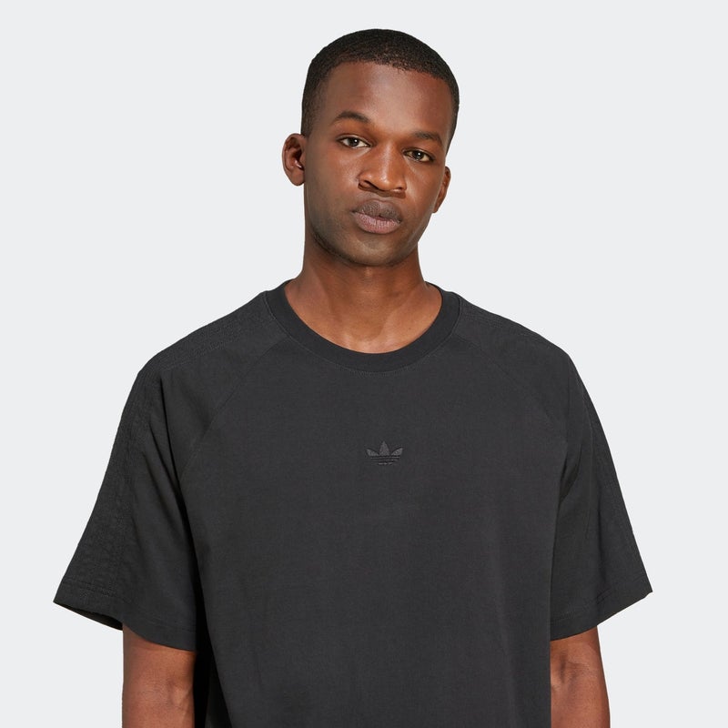 adidas Originals Adidas P Ess Tee Black T-Shirt (Short Sleeve) T-Shirts For Men - Image 4