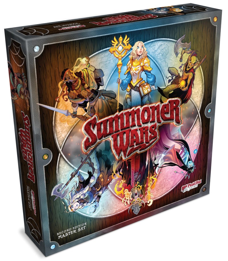 Plaid Hat Games Summoner Wars Second Edition Starter Set Phoenix Elves vs Tundra Orcs Tactical Dueling Card Game for 2 Players Ages 9 Includes 68 Cards Custom Dice Battle Mat Rulebook - Image 2