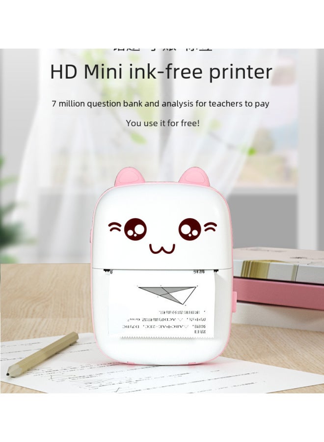 Portable Mini Printerc9 Mini Thermal Printer Bluetooth Mobile Phone Photo Printer Pocket Student - Image 3
