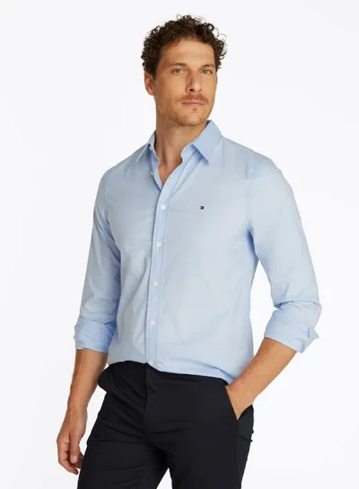 TOMMY HILFIGER TH Flex Slim Fit Poplin Shirt