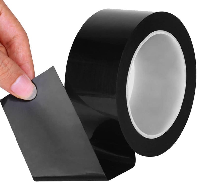 Zcintert Caulk Tape Black 1.96 Inch x 33 Feet, Waterproof PMMA Caulking Strip Self Adhesive for Kitchen Sink Bathtub Bathroom Shower Toilet - Image 3