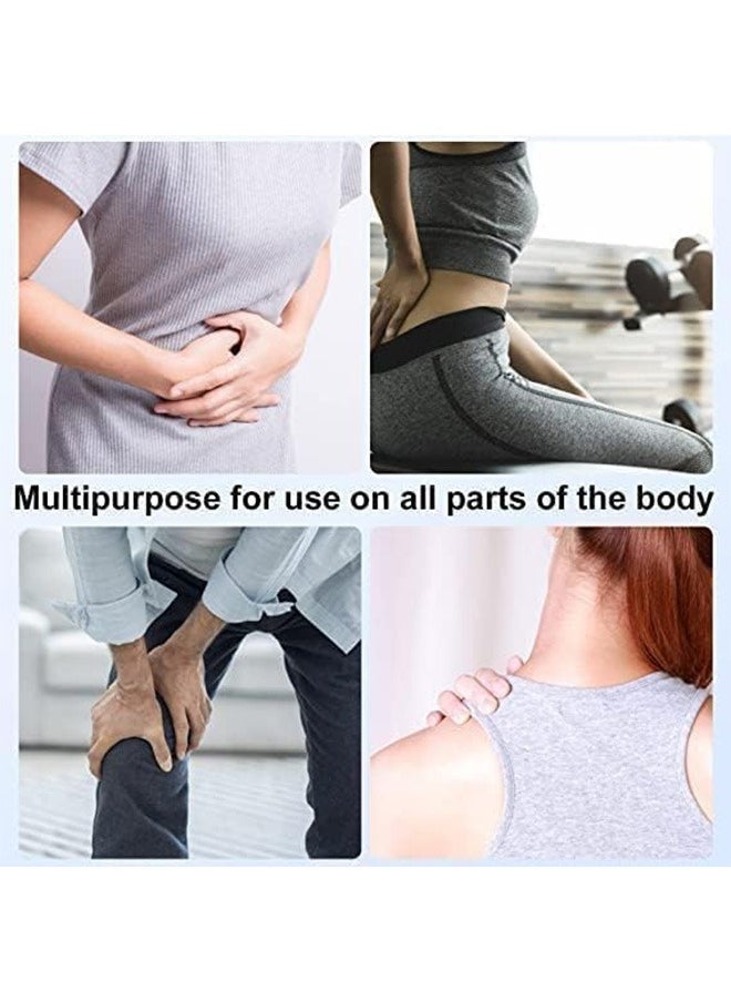 Arabest - Hot Water Bag with Strong Fluffy Cover BPA Free Hot Water Bottle For Shoulder Neck and Muscle Pain Hand And Feet Warmer Menstrual Cramps Hot Compress And Cold Therapy – Random Design and Color - Image 1