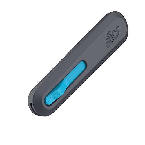 Slice Smart-Retract Utility Knife | Blade Automatically Retracts as Cutting Motion Finishes | Heavy Duty Box Cutter | Safe Ceramic Blade Lasting 11x Longer than Metal | 1 Pack - Image 2