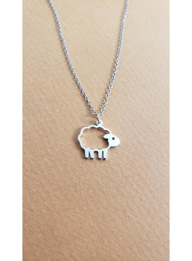 Deidreamers Sheep Necklace (Silver) - Image 4