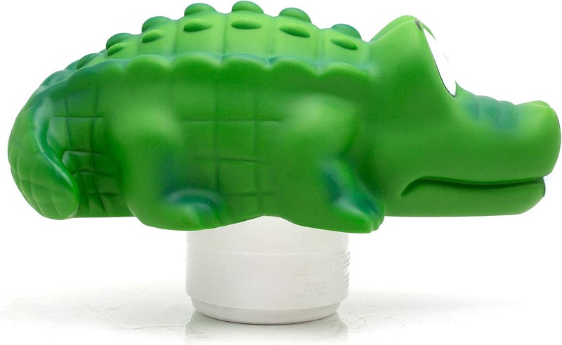 WWD POOL Pool Chlorine Floater, Floating Pool Chlorine Dispenser (Alligator), Fits 1 and 3 Inch Tablets for Large and Small Pools, Spa, Hot Tub - Image 5