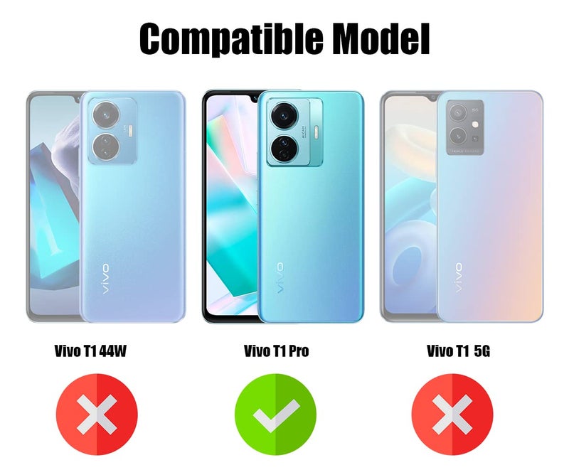 Jkobi Back Cover for Vivo T1 Pro 5G (Silicone Clear Case with Camera Protection | Soft and Flexible | Transparent) - Image 4
