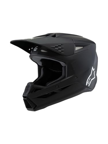 Alpinestars خوذة ألبينستارز SM3 للشباب بلون أسود غير لامع ECE06DOT YM - Image 3