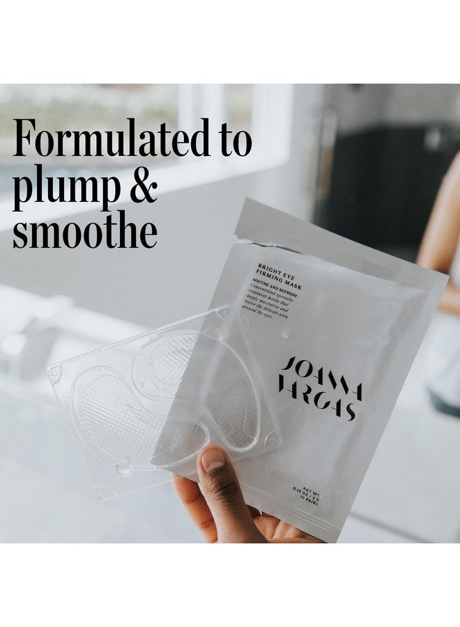 Joanna Vargas Joanna Vargas Eye Gel Mask - Firming Under Eye Patches Hyaluronic Acid & Chamomile - Depuffing Eye Patches for Dark Circles & Eye Bags - Under Eye Mask Gel Eye Patches for Youthful Skin - Single Sheet - Image 2