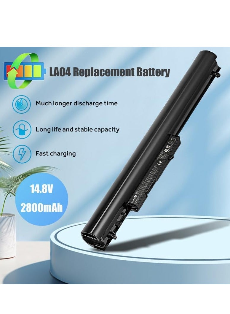 Replacement laptop battery la04 LA04 Battery for HP Pavilion 14 15 Notebook 15-F272WM 15-F233WM 15-f271WN 15-F211WM 15-F010DX 248 G1 752237-001 728460-001 HSTNN-UB5M LA03DF High Performance  - Image 5