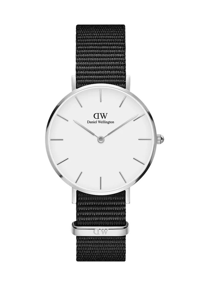 Daniel Wellington Petite Cornwall Eggshell White Round Watch for Women 32mm Dial with Black Fabric Strap DW00100254 - pzsku/Z9E3982E599EF559E3F7EZ/45/_/1727802134/1bf55927-5e15-411d-99f4-7e0a06179a8c