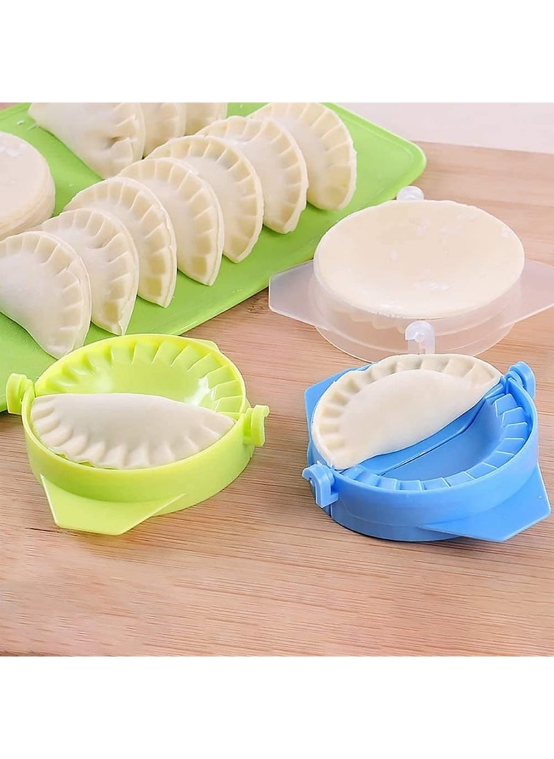 Kitchsy Kitchsy Plastic Momos Maker Garijalu Maker Tool Gujiya Maker Device Easy Mould Machine Cooking Tool MulticolorPack of 1  - Image 1
