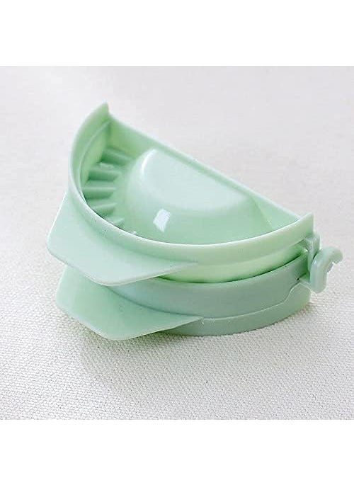 Kitchsy Kitchsy Plastic Momos Maker Garijalu Maker Tool Gujiya Maker Device Easy Mould Machine Cooking Tool MulticolorPack of 1  - Image 5