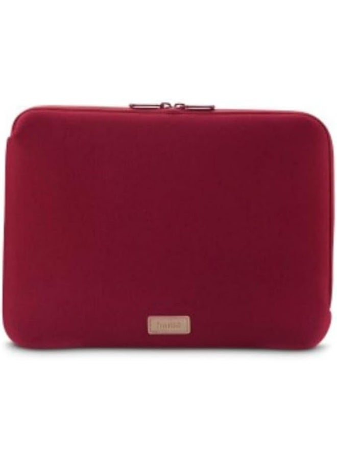 Hama | Laptop Bag Jersey Port, 34-36 cm (13.3 Inches - 14.1 Inches), Burgundy - Image 1