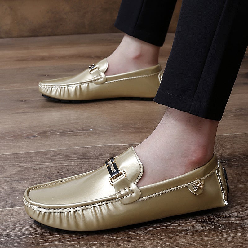 Men'S Large Size Slip-On Loafers, Lightweight Formal Business Shoes, Simple Office Slip-On Men'S Shoes - Image 3