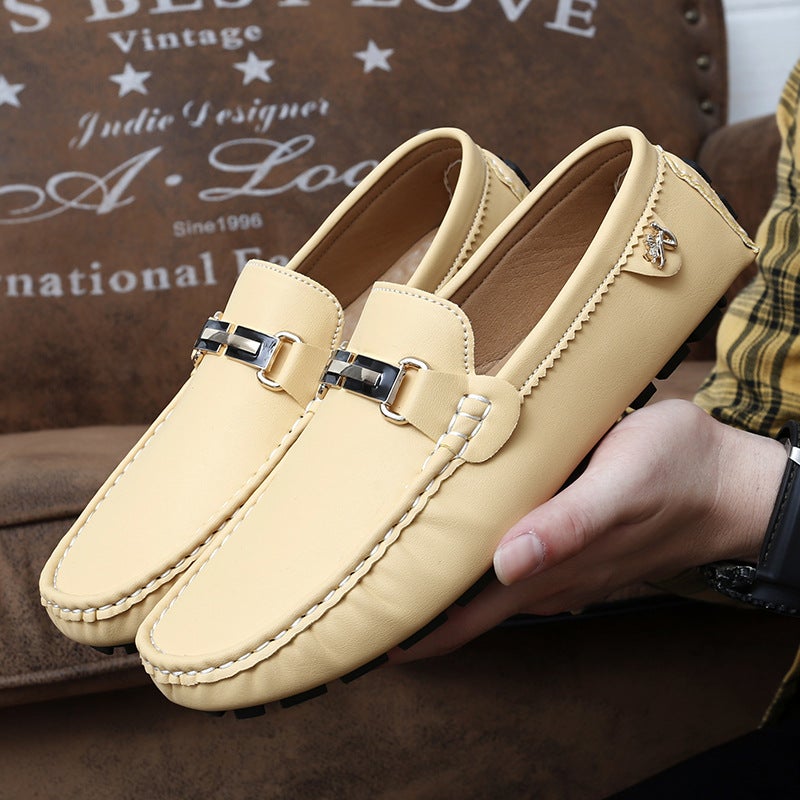 Men'S Large Size Slip-On Loafers, Lightweight Formal Business Shoes, Simple Office Slip-On Men'S Shoes - Image 2