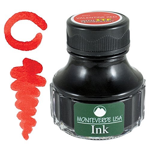 Monteverde USA Ink with ITF Technology, 90 ml Valentine Red (G308RD) - Image 2