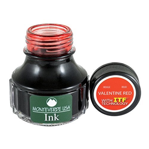 Monteverde USA Ink with ITF Technology, 90 ml Valentine Red (G308RD) - Image 4
