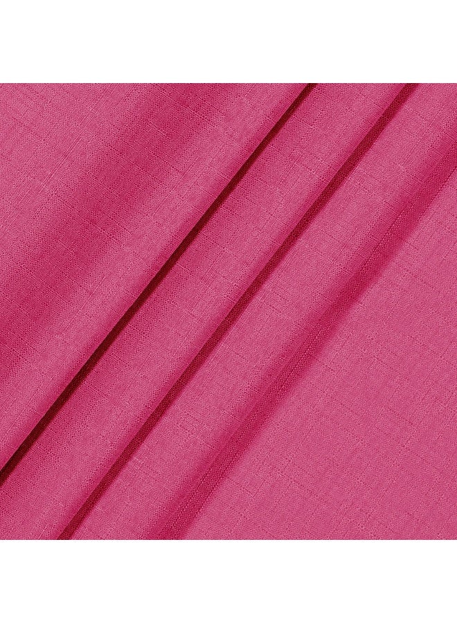 ECLIPSE Kendall Modern Blackout Thermal Rod Pocket Window Curtain for Bedroom or Living Room 1 Panel 42 X 54 Raspberry - Image 5