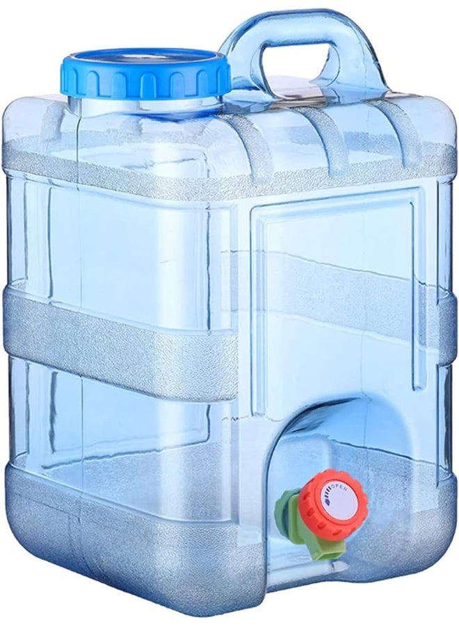 GO2CAMPS 28 L Portable Water Carry Can With Tape For Camping | Portable Water Container | Water Storage Tank With Tape | Car Water Canister, Water Tank For Camping, Plastic Water Container With Tap - Image 1