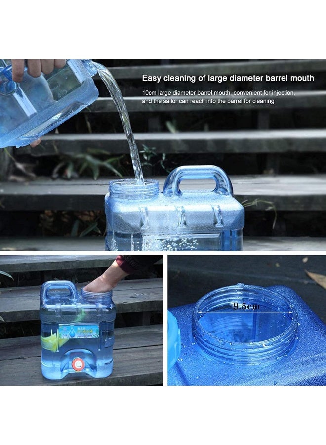 GO2CAMPS 28 L Portable Water Carry Can With Tape For Camping | Portable Water Container | Water Storage Tank With Tape | Car Water Canister, Water Tank For Camping, Plastic Water Container With Tap - Image 3