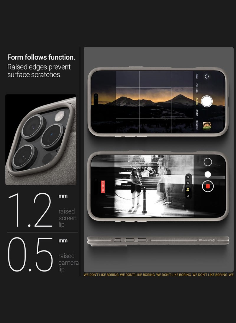 Caseology غطاء حماية آثليكس ماغ لجهاز آيفون 16 برو ماكس مع تقنية ماغ سيف - رمادي نشط - Image 5